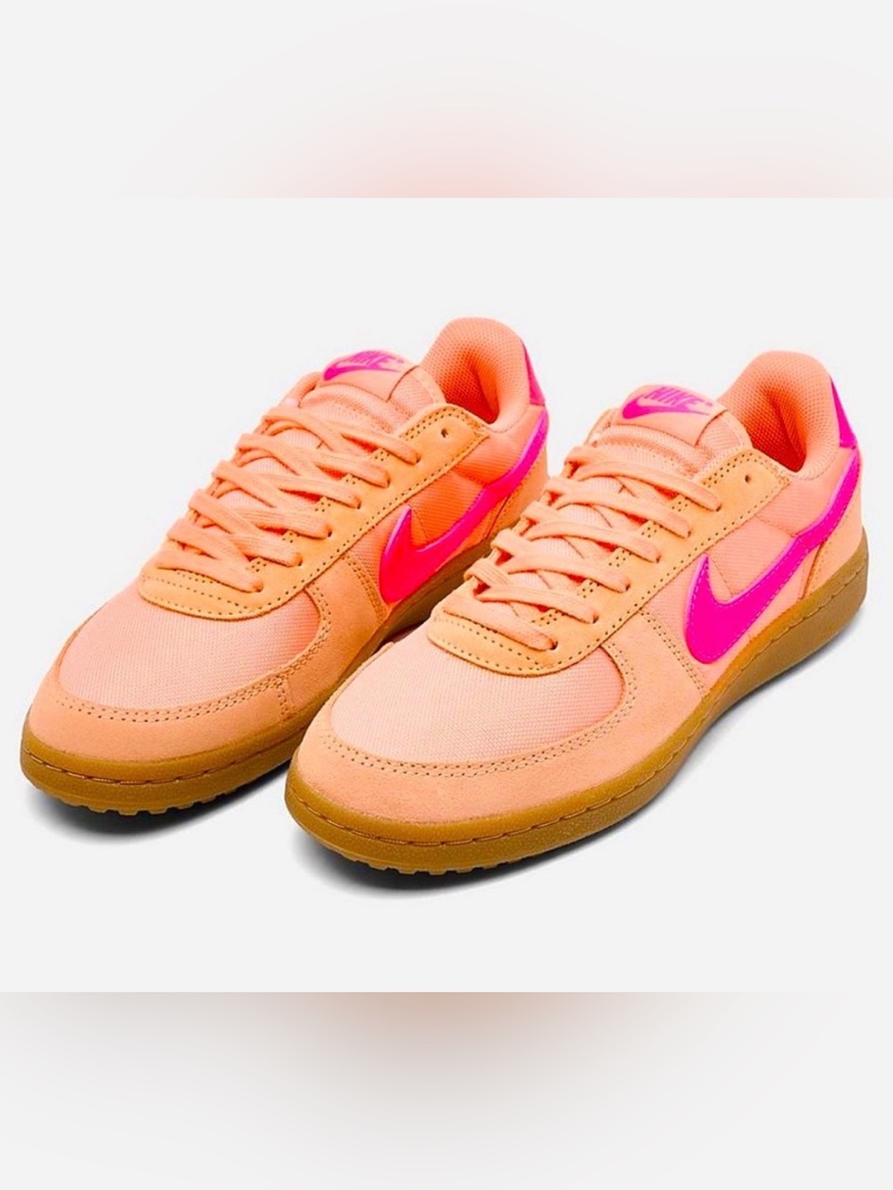 NEW Nike Field GeneralApricot Agate & Hyper Pink Sneakers